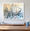 Custom acrylic ocean flow painting