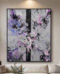 Abstract acrylic painting 20 x 16